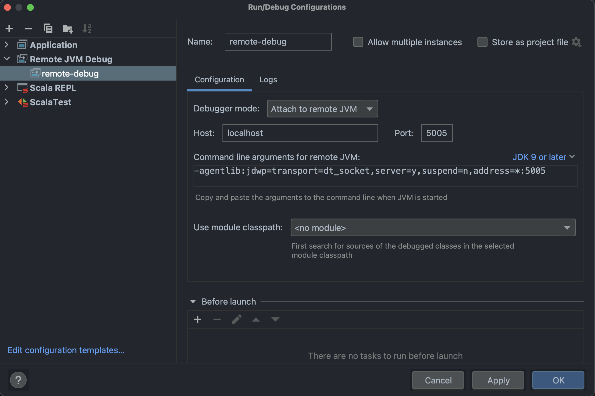 flink debug intellij setup